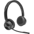 HP Poly Savi 7420 DECT Wireless On-Ear Active Noise Cancelling Headset with Stand Busy Light , Up to 180m Distance , Up to 13-Hour Talk-time- UC Certified