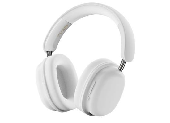 WiWU TD-05 Elite Wireless Pure Bass Sound Bluetooth 5.3 Up to 36H Battery Life, Comfortable with Voice Assistant - White product thumbnail 2