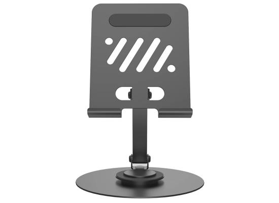 WiWU ZM-013 360 Degree Rotatable Metal Phone Stand Base and Cell Phone Holder Tablet Universal Stands - Gray product thumbnail 2