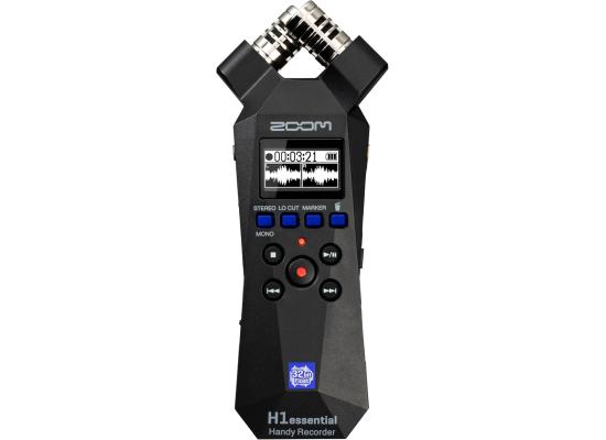 Zoom H1 Essential Stereo Handy Recorder (2024 Model, Essential Series) with 32-Bit Float, Accessibility, X/Y Microphones, USB Microphone, Portable, for Musicians, Podcasters, Filmmakers