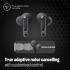 JBL Live Beam 3 Wireless Earbud Headphones, Up to 48 Hours Battery Life, Personi-fi 3.0, True Adaptive Noise Cancelling & Signature Sound, IP55 Waterproof, with Earplugs, Black