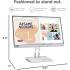 Lenovo L22e-40 Ultraslim 21.5" Full HD 75Hz Anti-Glare Natural Low Blue Light AMD FreeSync w/ VGA & HDMI Interface - Cloud Grey