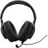 JBL Quantum 100M2 Wired Gaming Headphones, 40mm Dynamic Drivers, Detachable Boom, Directional Microphone Pick-Up Pattern, Fabric-Covered Memory Foam Ear Cushions, 1.2m Cable, Black