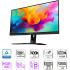 GIGABYTE M27Q X SS IPS 27" 2K 240Hz KVM Gaming Monitor 1ms Response Time, 92% DCI-P3, 1x Display Port 1.4, 2x HDMI 2.0, 2x USB 3.0, 1x USB Type-C w/ Speakers , Black
