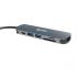 COTECI 6in1 Hub Type-C DP USB 3.0 USB 2.0 HDMI USB-C 2.0 SD TF High Speed Card Reade Docking Station - Gray