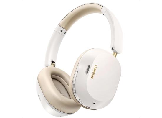 UGREEN HiTune Max5C Headphones Wireless, 75H Playtime, Adaptive Noise Cancelling, Hi-Res Sound Bluetooth 5.4 Over-ear Headsets, Custom EQ & Multiple Connection via App, Foldable Retractable Earphones - White product thumbnail 2