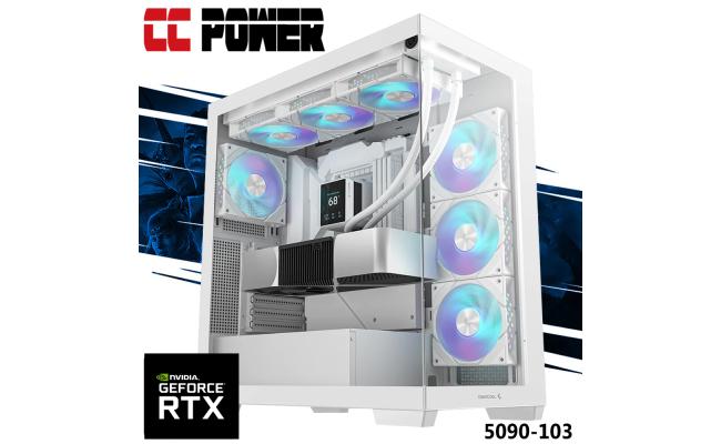 CC Power 5090-103 Gaming PC NEW 9Gen AMD Ryzen 9 9950X3D 8-Cores w/ NEW Nvidia RTX 5090 32GB & Liquid Cooler
