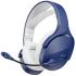 HyperX Cloud Jet Dual Wireless & Bluetooth Gaming Headset Signature HyperX Sound Swivel-to-mute Boom Mic Up to 25 hours of Playtime Intuitive Audio Controls , Blue