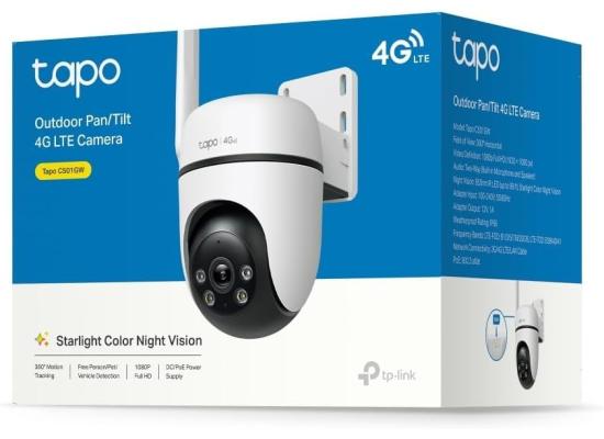 Tp-Link Tapo C501GW Pan/Tilt 4G LTE Outdoor Security Camera, No Wi-Fi Needed, 1080P Full HD, 360° Motion Tracking, No Monthly Fee, AI Detection, Starlight Colour Night Vision, Dual Mode 4G SIM card or PoE product thumbnail 2