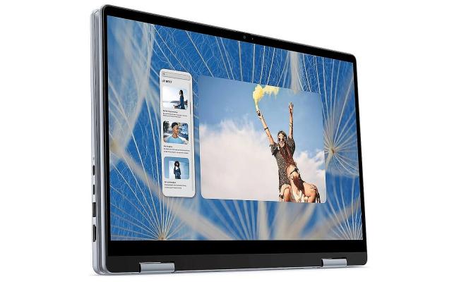 DELL Inspiron 14 7440 (2024) NEW Intel Core 7 10-Cores 2-in-1 Touch Display w/ 360° Touch Display & Fast Charge - Ice Blue