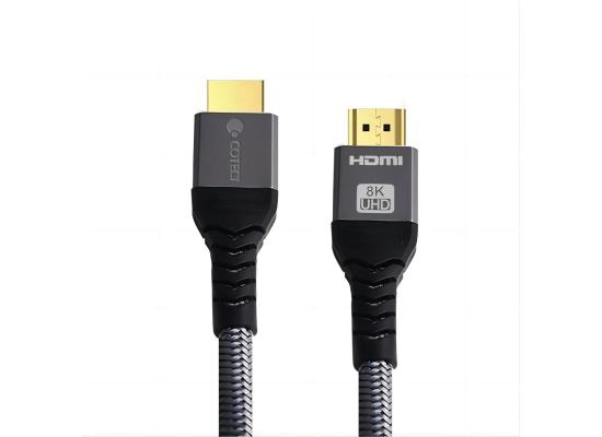 COTECi Aluminium Alloy Shell Dual 2.0 HDMI 8K/60Hz Braided Cable (2M) product thumbnail 2
