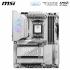 MSI MPG X870E EDGE TI WIFI AM5 ATX AMD X870E Chipset DDR5 3x PCI-E x16 Slot, 4x M.2 Slots, Wi-Fi & BT Connectivty, White