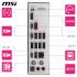 MSI MPG X870E EDGE TI WIFI AM5 ATX AMD X870E Chipset DDR5 3x PCI-E x16 Slot, 4x M.2 Slots, Wi-Fi & BT Connectivty, White