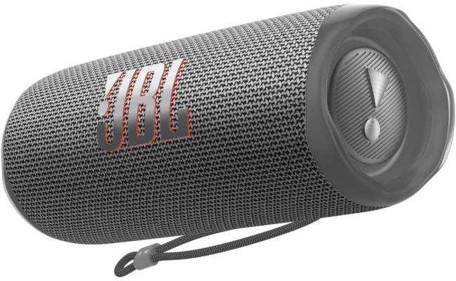JBL Flip 6 Portable IP67 Waterproof Speaker, With Bold JBL Original Pro Sound, 2-Way Speaker, Powerful Sound & Deep Bass, 12 Hours Battery, Safe USB-C Charging Protection - Grey