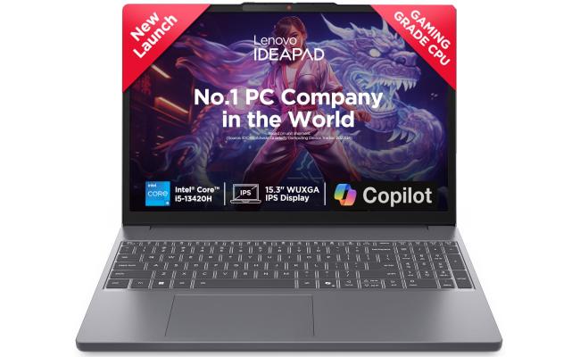 Lenovo NEW IdeaPad Slim 3 (2025) 13th Gen Intel Core i5 13420H 8-Cores High-Performance Processor w/ DDR5 Memory & IPS Full HD Display - Luna Grey