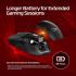 Hyperx Pulsefire Fuse Wireless & Bluetooth Lightweight 75G Long Battery Life Up to 850 hours up to 12k Dpi LED RGB Lighting 2 Support PC, PS5™, Xbox Series X|S , Black