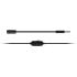 SteelSeries TUSQ In-Ear Wired Mobile Gaming Headset, Dynamic Composite Sound Drivers, Dual Microphone, 3 Sizes of Best-in Class Silicone Ear Tips, 3.5mm Connector, Black