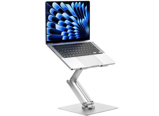 WiWU S801 Ergonomic Aluminium Alloy High Adjustable & Rotative Foldable Laptop Stand product thumbnail 2