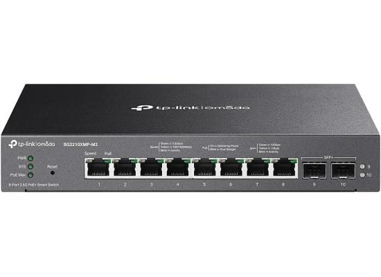 TP-Link SG2210XMP-M2 - Omada Multi-Gigabit Network Switch, 8-Port 2.5G PoE+ ports, 160W and 2-Port 10GE SFP+ Smart Switch product thumbnail 2