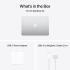 Apple NEW MacBook AIR 13 (2025) Apple M4 (256GB/16GB) 10‑Core CPU & 8‑Core GPU Retina True Tone , Silver