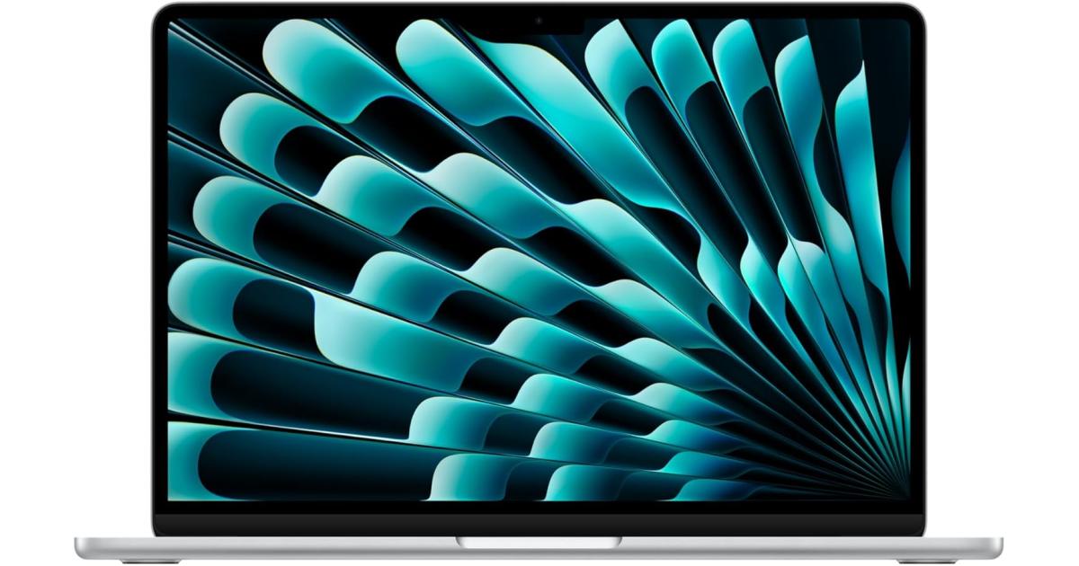 لابتوب آبل MacBook Air Apple 13 (2026) Apple M5 Chip (1TB/16GB) 10‑Core CPU & 10‑Core GPU Retina True Tone , Silver