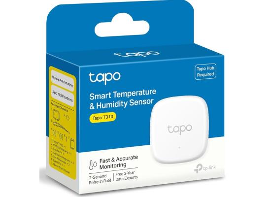 TP-Link Tapo T310 Smart Temperature and Humidity Sensor | Requires Tapo Hub | High-Accuracy Swiss-Made Sensor | Real-Time Notifications | Free Data Storage | Long-Lasting Performance product thumbnail 2