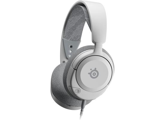 Steel Series Arctis Nova 1 Multi-System Gaming Headset, Hi-Fi Drivers, 360° Spatial Audio, AirWeave Memory Foam Ear Cushions, Ultra Lightweight, PC, PS5, PS4, Xbox, White
