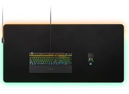 Steelseries QCK 3XL Cloth Gaming Mouse Pad, Durable and Washable, Dimension 1220 x 590 x 3 mm, Black