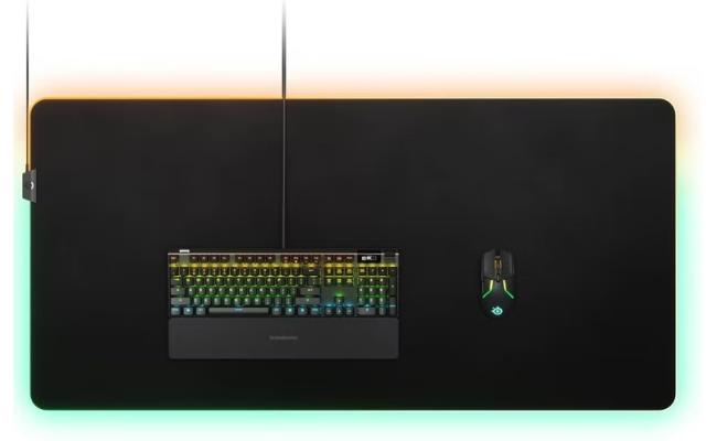 Steelseries QCK 3XL Cloth Gaming Mouse Pad, Durable and Washable, Dimension 1220 x 590 x 3 mm, Black