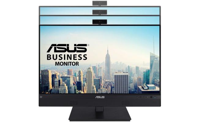 ASUS BE24ECSNK 24” IPS Full HD Video Conferencing Adjustable 2MP Webcam AI Noise-canceling Mic, Speakers & Height Adjustable & USB-C Docking & RJ45