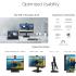 ASUS BE24ECSNK 24” IPS Full HD Video Conferencing Adjustable 2MP Webcam AI Noise-canceling Mic, Speakers & Height Adjustable & USB-C Docking & RJ45