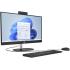 HP All-in-One 24-cr1007ne PC (2024) NEW Intel Core Ultra 7 12-Cores w/ 24" IPS Full HD 99% sRGB Touch Display & DDR5 Memory - Black