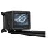 ASUS ROG RYUYJIN III 360 ARGB Extreme All-in-one AIO CPU Liquid Cooler For AMD Ryzen & Intel , Asetek Gen8 V2 Pump; high Airflow & Static Pressure Magnetic Fans , Black