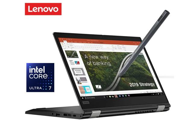 Lenovo ThinkPad L13 2-in-1 Gen 5 (2024) Intel Core Ultra 7 12-Cores w/ Intel® AI Boost & Touch Screen & 3 Years Warranty - Black