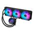 ASUS ROG Strix LC III 360 ARGB LCD All-in-one CPU Liquid Cooler For Intel® & AMD with 2.1" IPS LCD, Asetek’s New Gen7 v2 Pump, and Premium ROG ARGB Fans , Black