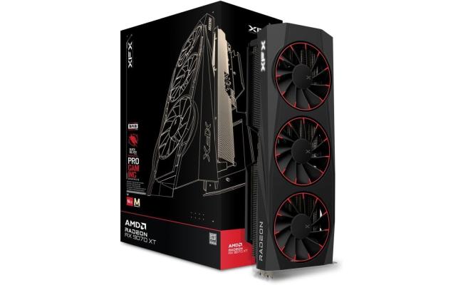 XFX Quicksilver AMD Radeon RX 9070 XT Magnetic Air Edition , 16GB GDDR6 256-Bit Memory, 2970 MHz Boost Clock, 4096 Stream Processors, 20 Gbps Memory Speed, PCI Express 5.0