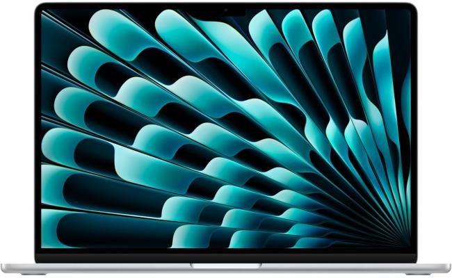 Apple NEW MacBook AIR 15 (2025) Apple M4 (512GB/24GB) 10‑Core CPU & 10‑Core GPU Retina True Tone , Silver