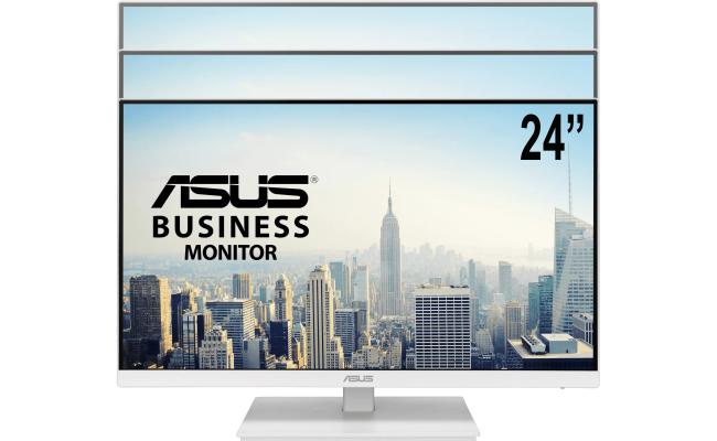 ASUS VA24EQSB-W Business 24” IPS FUll HD 75Hz Adaptive Sync,Low Blue Light, Flicker Free w/ HDMI, DisplayPort & VGA , USB Hub & Speakers & Adjustable Stand
