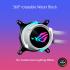 ASUS ROG Strix LC III 360 ARGB LCD All-in-one CPU Liquid Cooler For Intel® & AMD with 2.1" IPS LCD, Asetek’s New Gen7 v2 Pump, and Premium ROG ARGB Fans , White