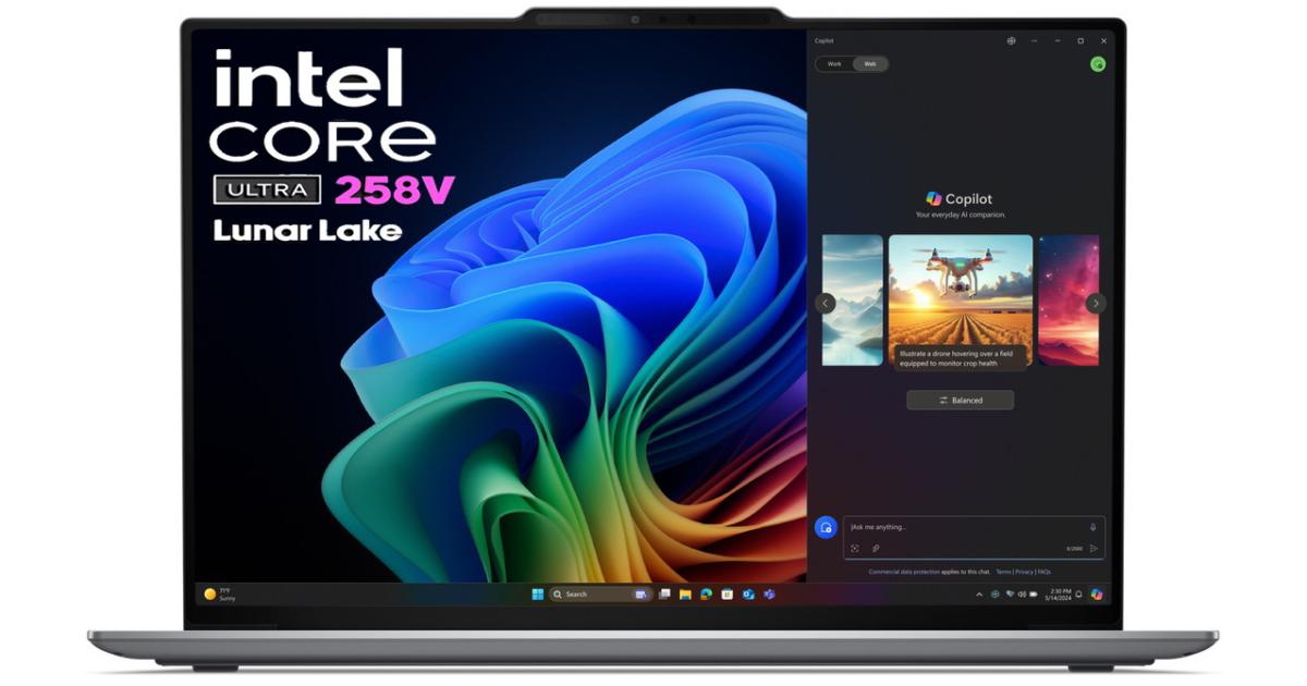 Lenovo ThinkPad X9 (15") Gen 1 (2025) Intel Core Ultra 7 Gen II الجديد 258 فولت 8 نوى مع بطارية ضخمة ورسومات Intel® Arc وشاشة لمس 2.8K OLED 120 هرتز