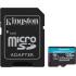 Kingston 128GB microSDXC Canvas Go Plus 200MB/s Read UHS-I C10 U3, V30 Memory Card