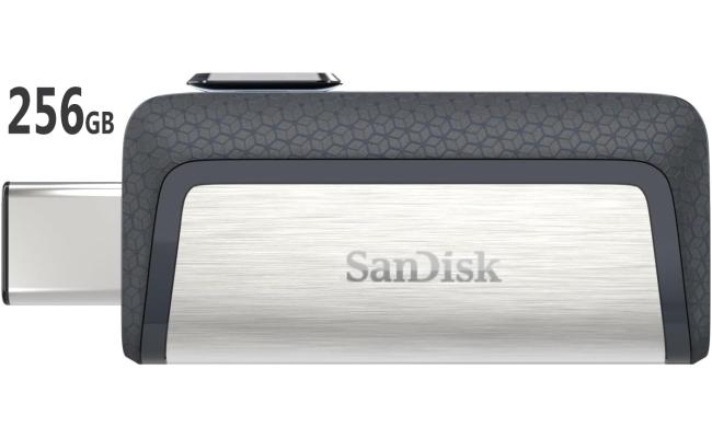 SanDisk Ultra 256GB Dual USB Type-C & USB Flash Drive, Speed Upto 150Mbps For Easily Free up Space On Your iPhone 15 Plus/Pro/Max or USB Type-C Smartphone