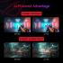 ASUS ROG Strix XG27UCG-W 27" Fast IPS Dual Mode (4K 160Hz or FHD 320Hz) 1ms HDR400 130% sRGB HDMI 2.1 ROG Gaming A.I Technology G-SYNC Compatible w/ Tripod Socket & USB C , White