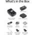 DJI Mic 2 (1 TX + 1 RX), Wireless Microphone with Intelligent Noise Cancelling, 32-bit Float Internal Recording, Optimized Sound, 250m (820 ft.) Range, Microphone for iPhone, Android, Camera, Vlogs