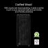 ASUS ProArt PA401 Wood Edition Metal Panel, 2x 160mm Pre-Installed Fans, Up to 240mm Radiator & 5x Fan Support, Removable Dust Filters, Black