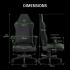 RAZER Iskur V2 X Gaming Chair, Built-in Lumbar Support, 2D Padded Armrests, 50mm Casters, Wide Seat Base, 152° Back Angle, 4-Class Gas Lift, 136kg Max Weight, Fabric Finish, Black