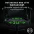 RAZER Iskur V2 X Gaming Chair, Built-in Lumbar Support, 2D Padded Armrests, 50mm Casters, Wide Seat Base, 152° Back Angle, 4-Class Gas Lift, 136kg Max Weight, Fabric Finish, Black