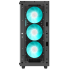 DEEPCOOL CC560 V2 Mid-Tower Gaming Case Tempered Glass Pre-Installed 3x 120mm LED Fans Support Up to 163mm Cooler & GPU Up to 370m - Black