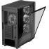 DEEPCOOL CC560 V2 Mid-Tower Gaming Case Tempered Glass Pre-Installed 3x 120mm LED Fans Support Up to 163mm Cooler & GPU Up to 370m - Black