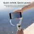 DJI Osmo Mobile 7 Gimbal Stabilizer for iPhone, Android, Built-in Tripod, Ultra-Light, Comfortable Grip, 3-Axis Phone Gimbal, ActiveTrack 7.0, ShotGuides, One-Tap Edit, 10hrs Use, Phone Charging